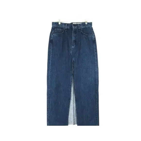 RAG & BONE Avery Maxi Skirt Size 25 Kaihara Denim New NWT List $295